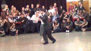 ANDREA MISSE Y JAVIER RODRIGUEZ EN LA MILONGA LA BALDOSA