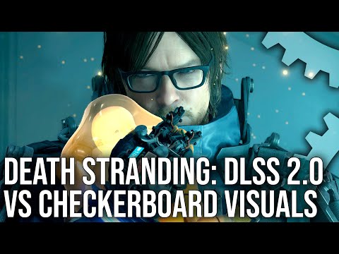 Death Stranding PC DLSS 2.0 vs PS4 Pro Checkerboarding: Image Reconstruction Analysis