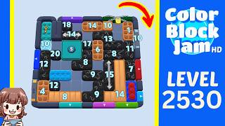 Solution du Niveau 2530 de Color Block Jam