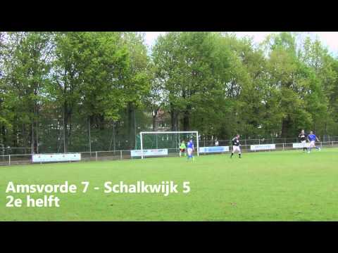 Amsvorde 7 - Schalkwijk 5 (kampioenswedstrijd 12-5-2015)