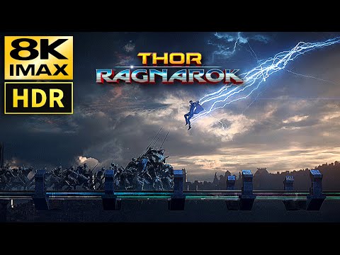 Thor  Ragnarok • Led Zeppelin "Immigrant Song" • 8K IMAX HDR & HQ Sound