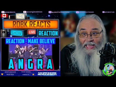 ANGRA Reaction - "MAKE BELIEVE" (BEST PERFORMANCE) - First Time Hearing - Requested