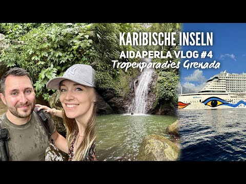 Karibische Inseln mit AIDAperla 2023 - Vlog #4: Tropenwald & Strandspaß auf Grenada