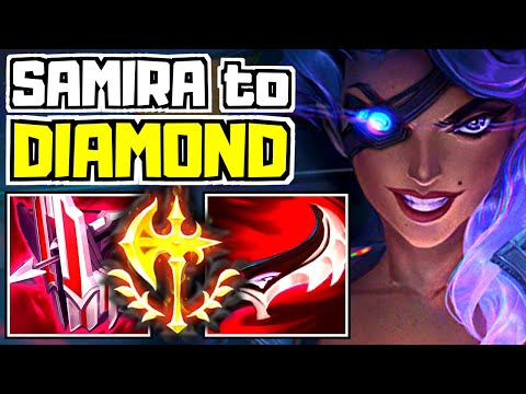 NEW Duskblade Samira Is Insane - Samira Unranked to Diamond #3 | League of Legends