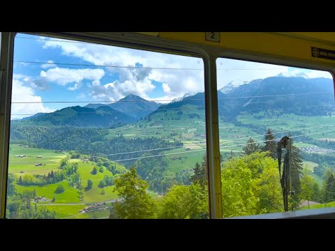 Niesen Swiss Alps Switzerland | Walking Tour 4K HDR Dolby Vision.