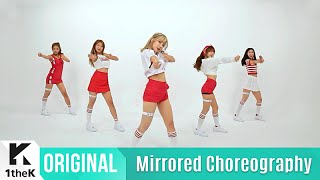[Mirrored] LABOUM(라붐)_ Shooting Love Choreography(푱푱 거울모드 안무영상)_1theK Dance Cover Contest
