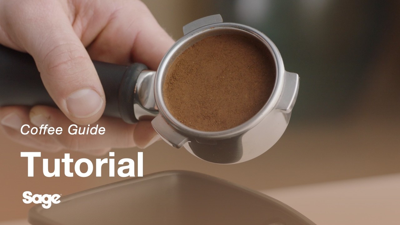 How to tamp and trim the dose