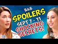Bold and Beautiful Weekly Spoilers Sept 7-11: Steffy TRAPPED & Dylan Drops SHOCK Secret! | Soap Dirt