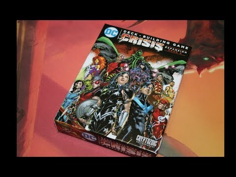 The Discriminating Gamer: DC Comics Deck Building Game: Crisis Expansion Pack #4