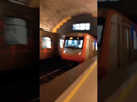 Metro de Santiago | AS-02 R°4471-R°44?? | Retirándose de Estación PLAZA PUENTE ALTO | LINEA 4-9