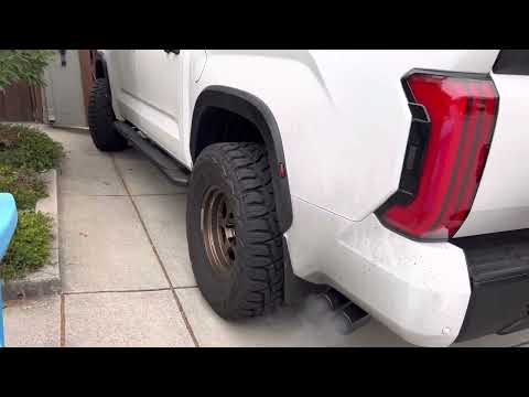 2022 tundra trd pro with carven exhaust