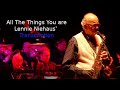 All The Things You Are-Lennie Niehaus' (Eb) Solo Transcription. Transcribed by Carles Margarit