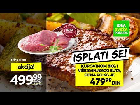 IDEA | Sveža ponuda 20.09 - 22.09.2019.