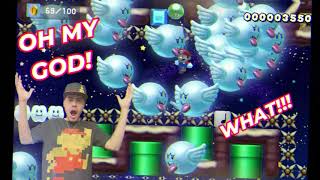 [Super Mario Maker 2] Juego 2 Niveles Tipo Speedrun 99% IMPOSIBLES!!!