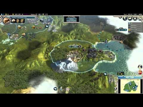 Let's Play Civilization V: Gods and Kings - Scenario #1a: Empires of the Smokey Skies!!