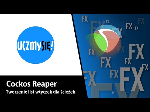 Uczmy się! - Cockos Reaper - Tworzenie list wtyczek dla ścieżek