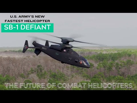 This is the U.S. Army's New Fastest Helicopter: SB-1 DEFIANT