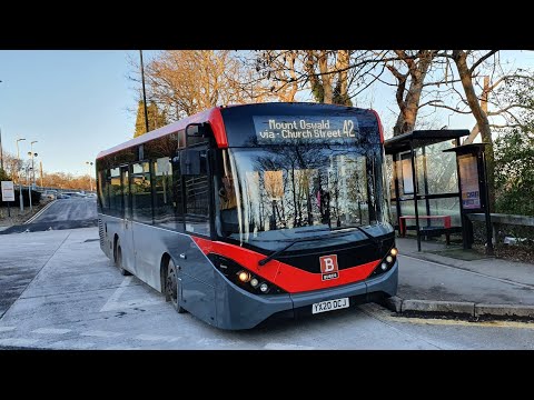 Airport Section: Route 42A | YX20OCJ - Gateshead Central: ADL E20D/ADL Enviro 200MMC