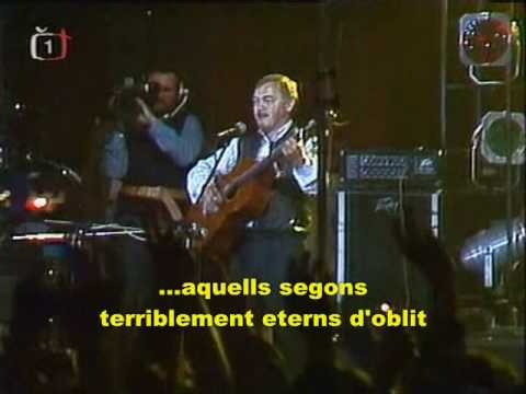 Karel Kryl - Morituri te salutant [catalan subtitles]