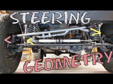Understanding Steering Geometry - Bump Steer, Drag Link Flip and Finding the Right Angles