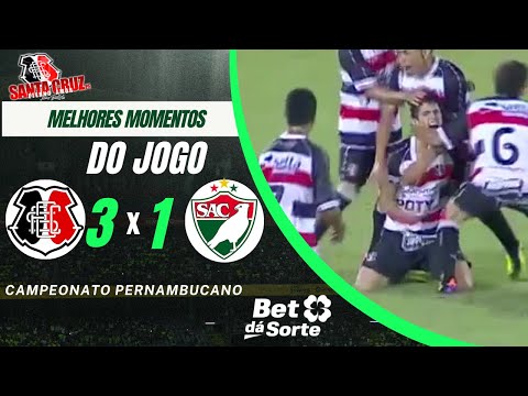 SANTA CRUZ 3 X 1 SALGUEIRO PE CHAMPIONSHIP