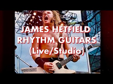 James Hetfield Rhythm Guitar: Best of Hetfield – Live & in the Studio #guitar #riffs  #downpicking
