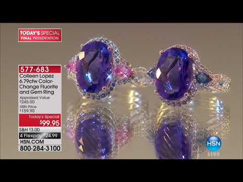 HSN | Colleen Lopez Gemstone Jewelry 09.28.2017 - 11 PM