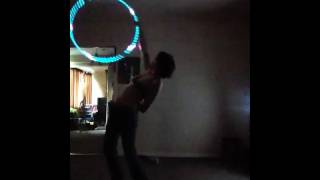 Reggie and hula hoops