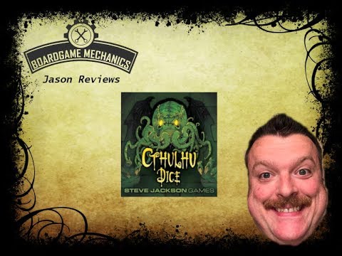 Cthulhu Dice Review - with Jason from The Boardgame Mechanics