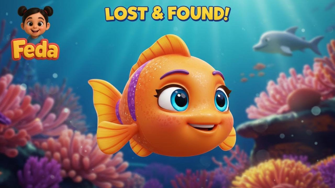 🐠 Song The Lost Fish Finds Her Way Home 🐠 | Heartwarming 3D Underwater Adventure for Kids