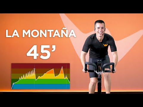 Full indoor cycling class. The mountain - Juan Carlos Rodríguez
