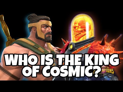 Who is the real king of cosmic class? Hercules or Cosmic Ghost Rider. No suicides, synergies. | MCOC