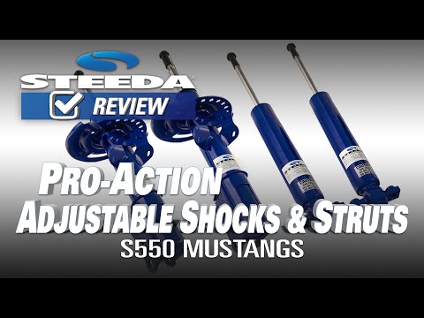 Steeda S550 Pro-Action Adjustable Shocks and Struts