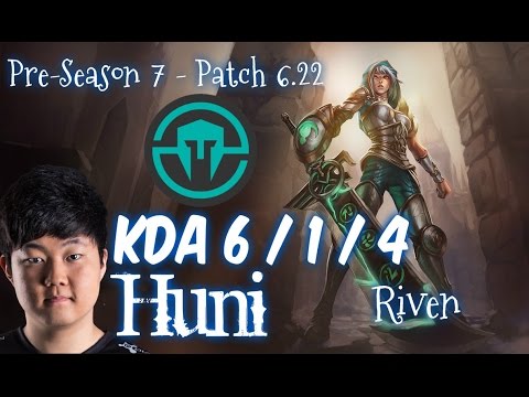 IMT Huni RIVEN vs MALPHITE Top - Patch 6.22 KR