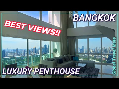44th Floor Ultimate Luxury Duplex Penthouse Millennium Residence Bangkok 🇹🇭 Thailand