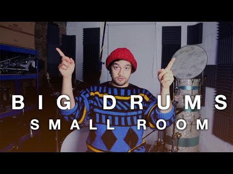 How to Record Big Drums - Drum recording tips!