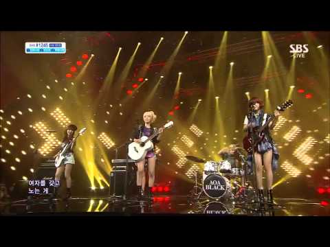 130804  AOA BLACK - moya @ Inkigayo