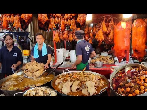Best Cambodian Street Food Compilatiom @ Chhouk Meas & Orussey Market
