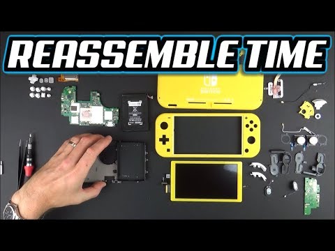 Nintendo Switch Lite - REASSEMBLE (56 Parts)