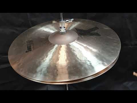 Zildjian 14" Zoll K ZILDJIAN SWEET HIHAT Becken Top 989 Bottom 1404g / Piatto Cymbal