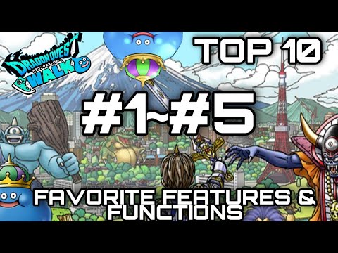 Dragon Quest Walk Top 10 Features & Functions #1~#5