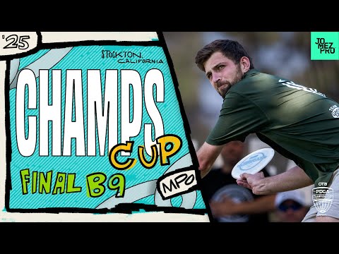 2025 PDGA Champions Cup | MPO FINALB9 | Tipton, Robinson, Marwede, Callaway | Jomez Disc Golf