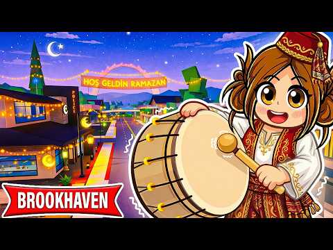 Ramazan Coşkusu Başladı! 🌙 İlk Oruç Günü 🎉 Roblox Brookhaven RP