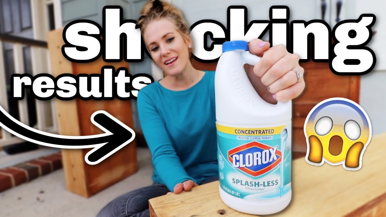 Watch video Modernize OUTDATED furniture NOW with $1 bleach 🤩 (my secret!) Now Modernize OUTDATED furniture NOW with $1 bleach 🤩 (my secret!)