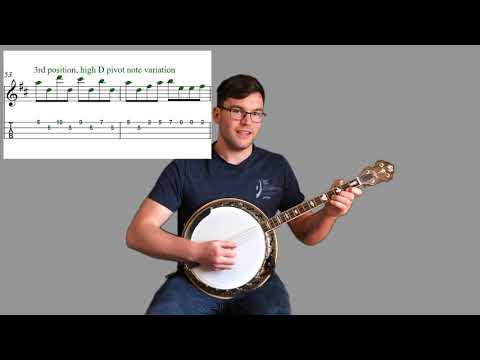 Lucy Campbell's Reel - Irish Tenor Banjo Lesson -Third Position Variations