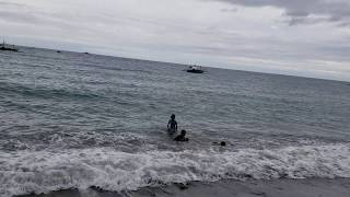 preview picture of video 'The Beach at Tibanban in Governor Generoso, Philippines (The Davao Gulf) (1/29/2019)'