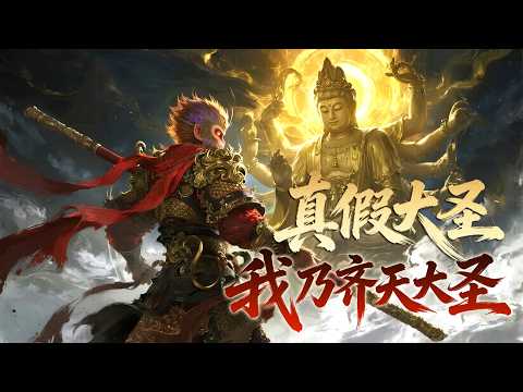 🔥火热上线！| Multi Sub |《真假大圣》全集 | 一棒打六耳，二棒打如来！如来伪善坑害真大圣，菩提老祖再度点化金身！| #神豪 #动态漫画 #漫剧 #AI #AI漫剧 #動態漫