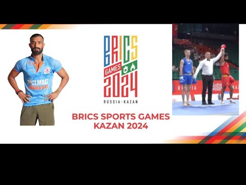 BRICS GAMES 2024 KAZAN 65 Kg QF 🔴Surya Bhanu Partap(INDIA) V/S 🔵 Daniil (BELARUS)