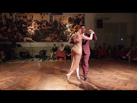 Flor de Monserrat Alejandro Beron & Kelly Lettieri Dance Milonga in Salon Canning