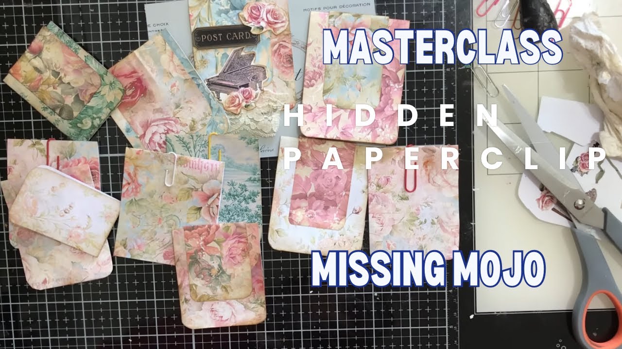 The Easiest Hidden Paperclip Tutorial Ever! | Junk Journal Mojo Masterclass
